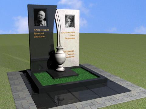 Высокие стелы из мрамора - Камень памяти - Примеры других исполнителей